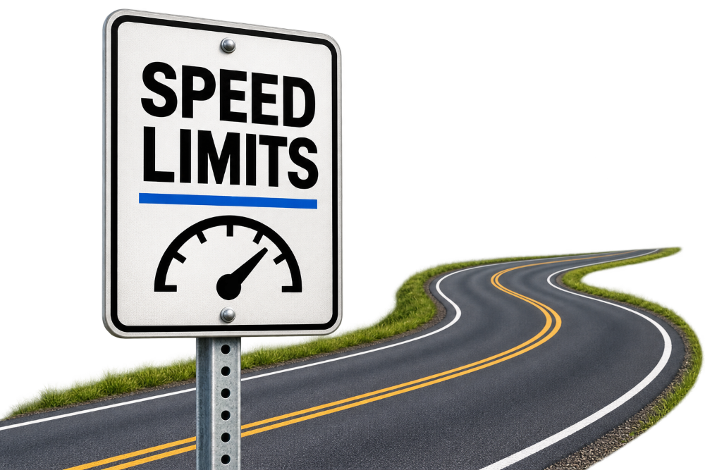 Speed limit sign